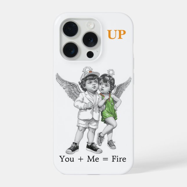 Coque iPhone Cute Angel Cherubs iPhone Case – Heaven Phone Case (Verso)