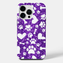 Cute Bones et Empreintes de pattes iPhone couvertu