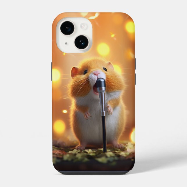 Coque iPhone Cute Diva Hamster (Verso)