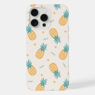 Coque iPhone 15 Pro Max Cute Kawaii Été Ananas Motif Ananas