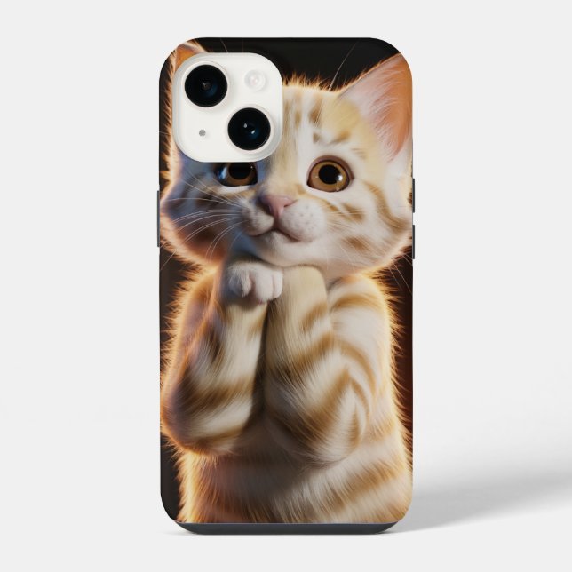 Coque iPhone cute kitten (Verso)