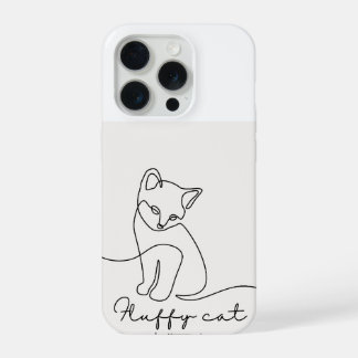 Coque iPhone 15 Pro cute kitten phone cover