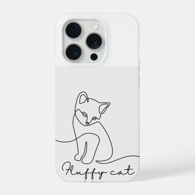 Coque iPhone cute kitten phone cover (Verso)