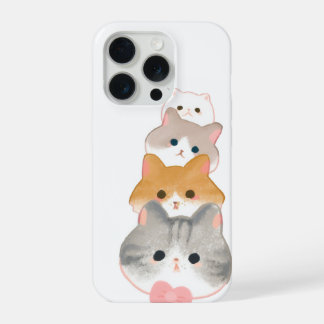Coque iPhone 15 Pro cute kittens