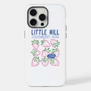 Coque iPhone 15 Pro Max Cute Little Hill Strawberry Farm Art