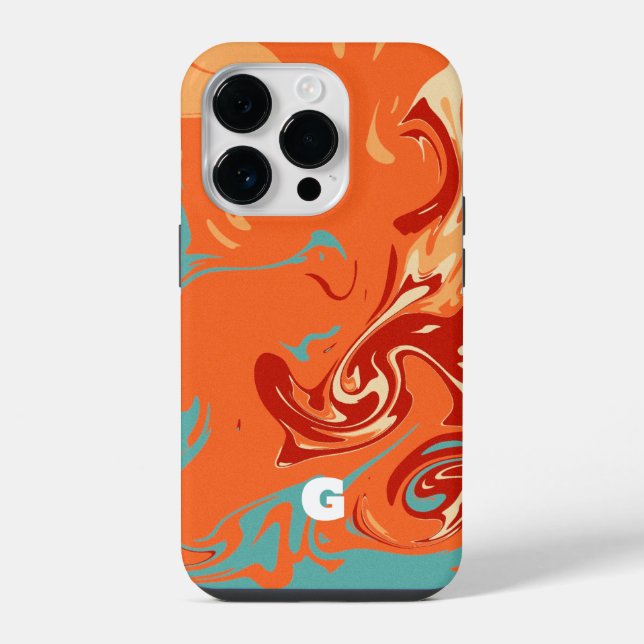 Coque iPhone Cute Personnaliser Marbel (Verso)