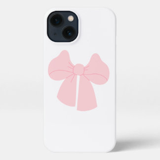 Etui iPhone 13 Cute Pink Ribbon Bow Cover