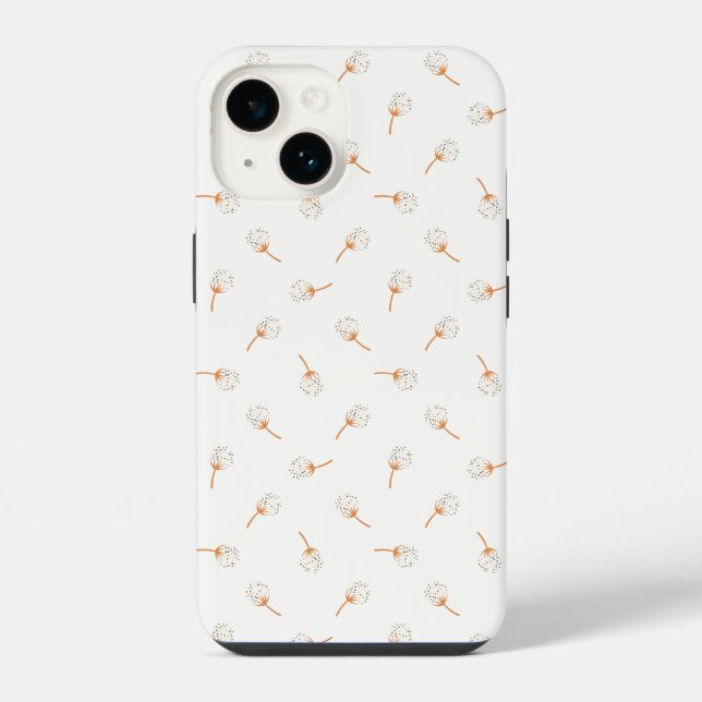 Coque iPhone Cute Polka Dot Motif (Verso)