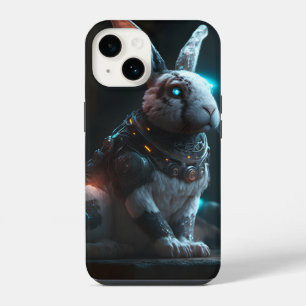 Coque Pour iPhone 14 Cyborg Rabbit