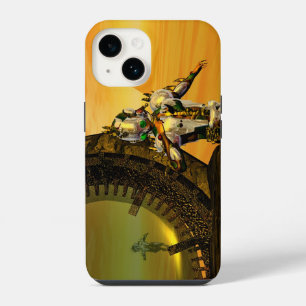 Coque Pour iPhone 14 CYBORG TITAN,DESERT HYPERION Science-fiction Sci-f