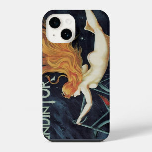 Coque Pour iPhone 14 Cycles Gladiator, Art nouveau victorien vintage