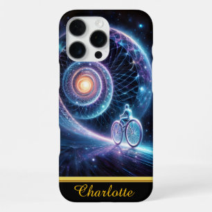 Coque iPhone 16 Pro Max Cycliste solitaire roule