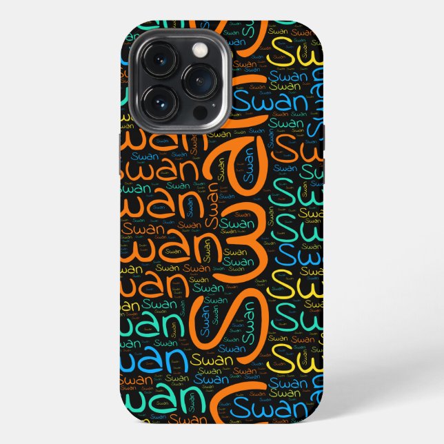 Coque iPhone Cygne (Verso)