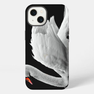 Etui iPhone 13 Cygne blanc sur lac