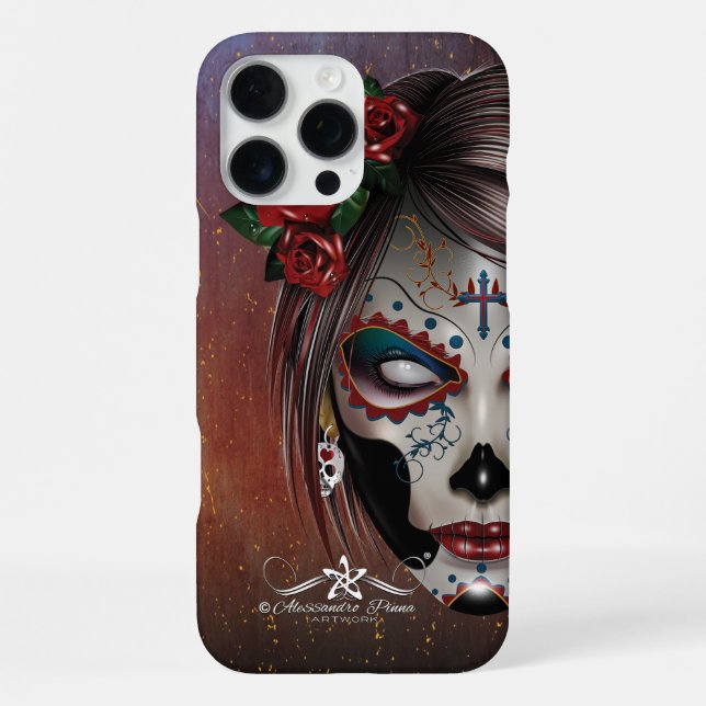Coque iPhone D.D.L.M. La Catrina (Verso)