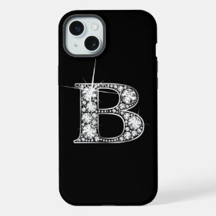 Coque iPhone 15 Plus D Faux Diamond Monogramme