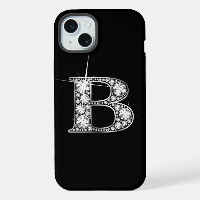 Coque iPhone D Faux Diamond Monogramme (Verso)