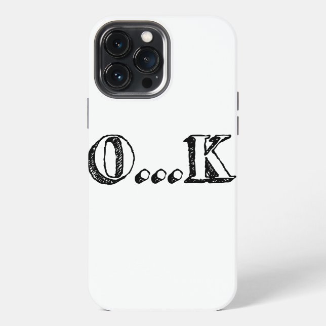 Coque iPhone D'accord sarcastique (Verso)
