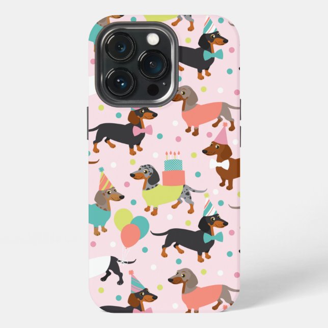 Coque iPhone Dachshund (Dos)