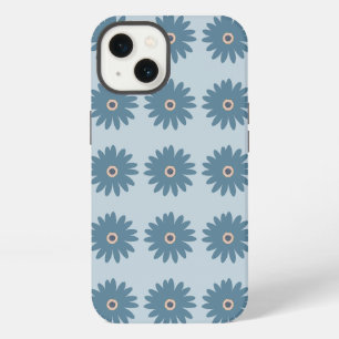 Etui iPhone 13 Daisy Bleue