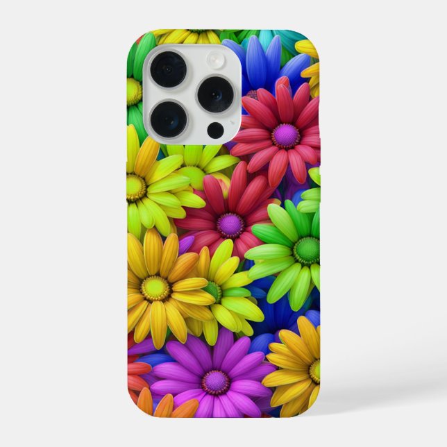 Coque iPhone Daisy fou #11 - iPhone 15 Pro Coques (Verso)