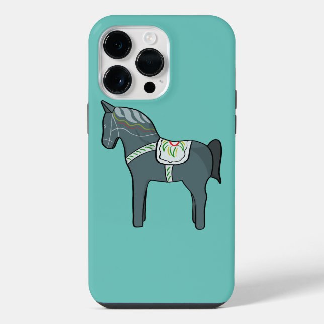 Coque iPhone Dala horse (Verso)