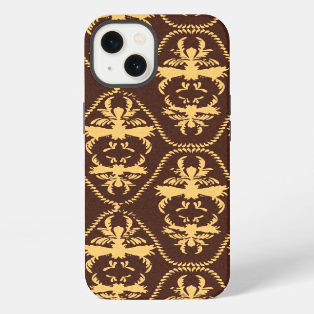 Coque iPhone Damas Baroque #2 @ Sonoletre (Verso)