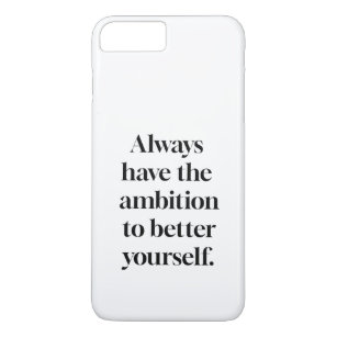 Coque iphone d'ambition