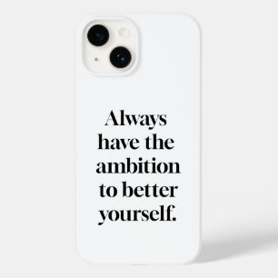 Coque iphone d'ambition