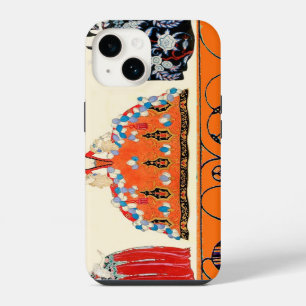COQUE POUR iPhone 14 DAME ROCOCO ART DÉCO BEAUTÉ MODE CRÉATION DE COSTU