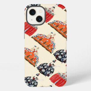 ETUI iPhone 13 DAME ROCOCO ART DÉCO BEAUTÉ MODE CRÉATION DE COSTU