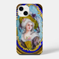 DAME ROCOCO AVEC ROSES ROSES