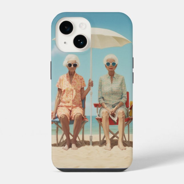 Coque iPhone Dames de Marbella (Verso)