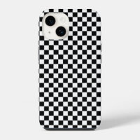 Damier Classique Noir et Blanc par STaylor