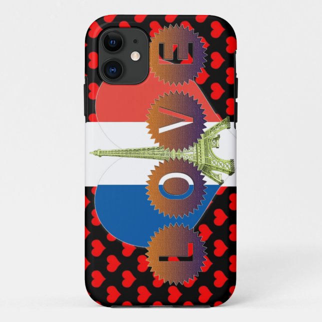 Coque iphone d'amour (Dos)