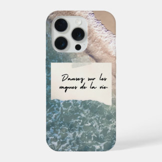 Coque iPhone 15 Pro Dance of Life Waves Téléphone Case