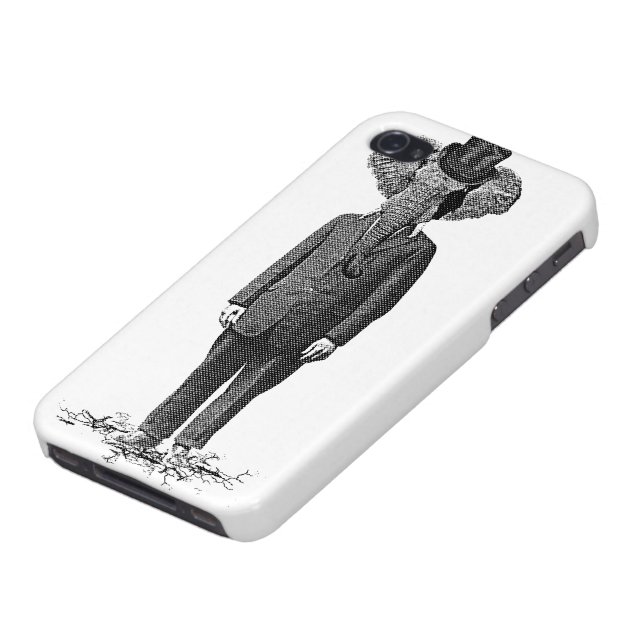Coque iPhone Dandy d'éléphant (Bas)