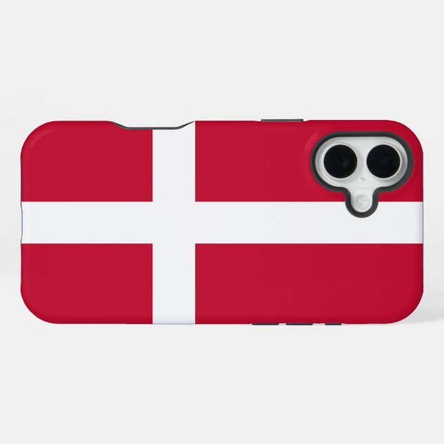 Coque iPhone Danemark (Verso Horizontal)