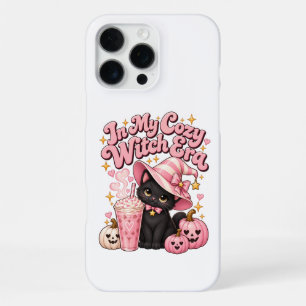 Coque iPhone 16 Pro Max Dans Mon Ère de Sorcière Cosy Rose Halloween