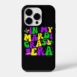 Coque Pour iPhone 14 Plus Dans My Mardi Gras Era Funny Festival Retro Carniv