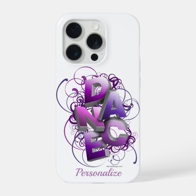 Coque iPhone Danse 3D (été) (Verso)