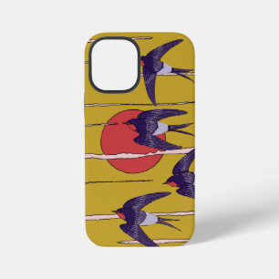 Coque iPhone 12 Mini Danse des hirondelles