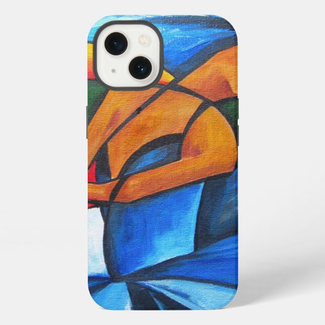 Coque iPhone Danse en bleu 2008 (Verso)