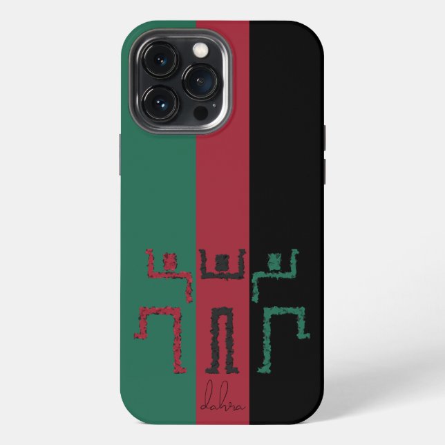 Coque iPhone Danse tribale (Verso)