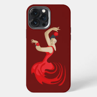 Etui iPhone 13 Pro Max Danseuse flamenco gitane
