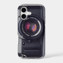 Coque iphone d'appareil-photo de Pentax