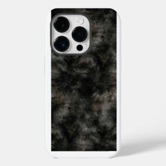 Coque Pour iPhone 14 Plus Dark Charcoal Smoke Grunge Texture iPhone Case