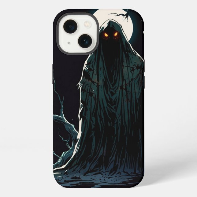 Coque iPhone Dark Ghorst et fullmoon (Verso)