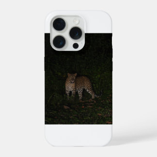 Coque iPhone 15 Pro Dark Leopard Phone Case
