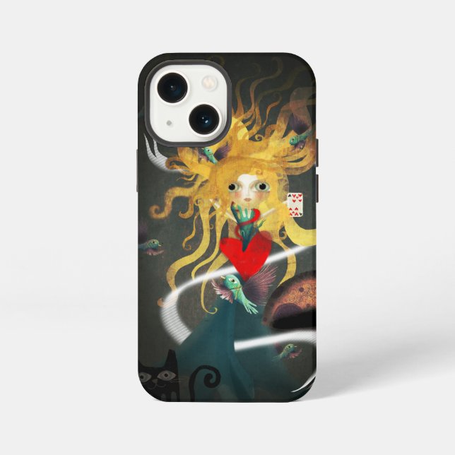 Coque iPhone Dark Wonderland (Verso)